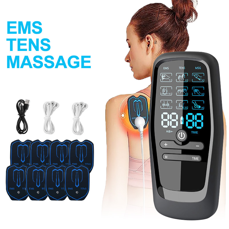 Tens Pain Relief Unit - EMS Spier Elektrostimulator Tientallen Eenheid Lage