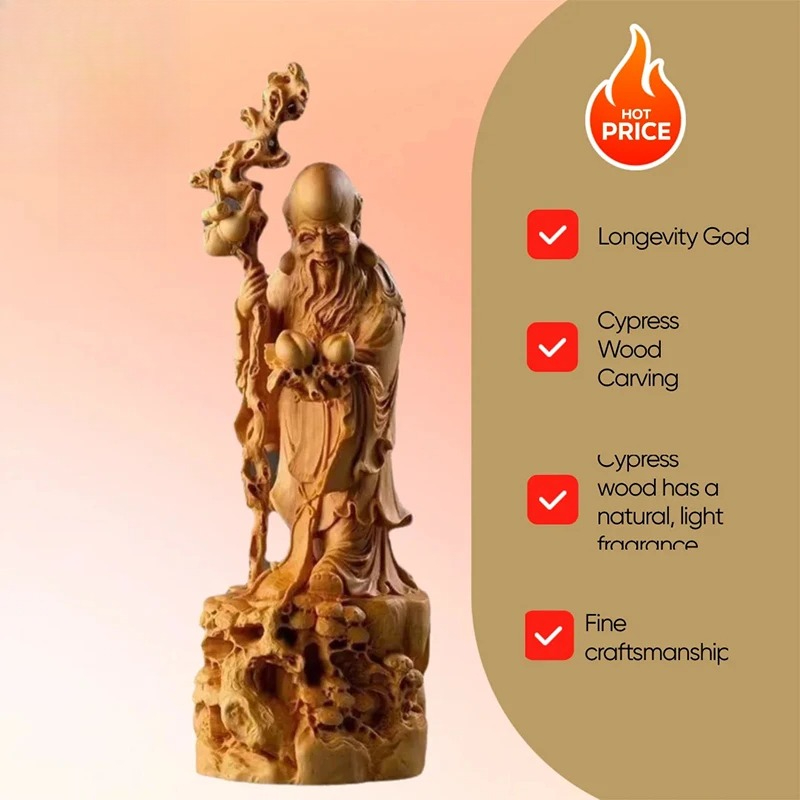 Longevity Health & Wellness Hotel Adults Only - Cypress Chinese traditionele figuur voor een