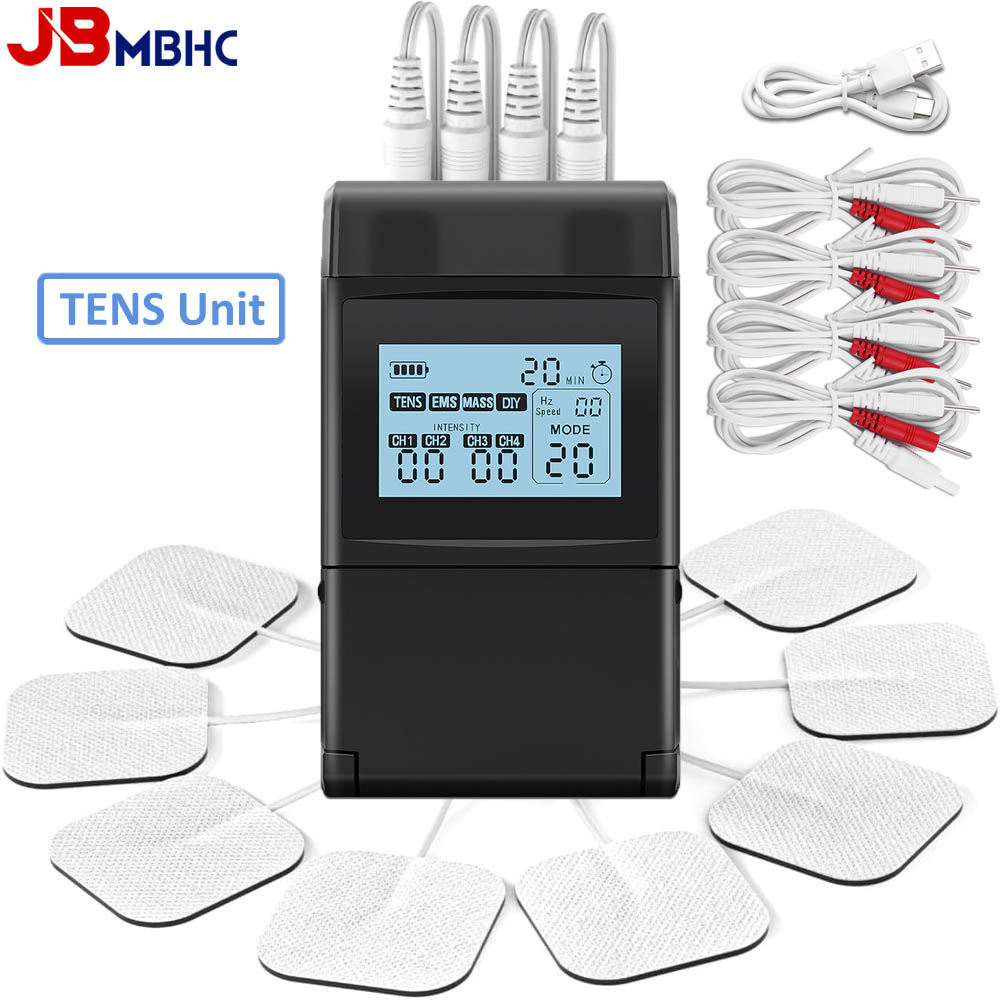 Tens Pain Relief Unit - 15/48/60 modi TENS Unit Machine &