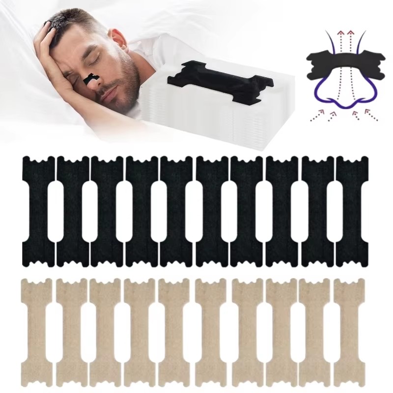 Health & Wellness Tablet Cutter - 10-100 Stuks Anti-Snurken Strips Gemakkelijker Ademen